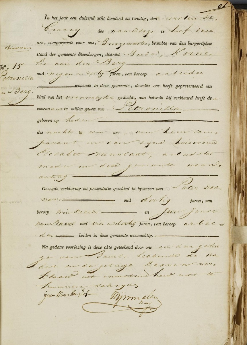 van_den_berg_petronilla_01-02-1820_geboorteakte.jpg