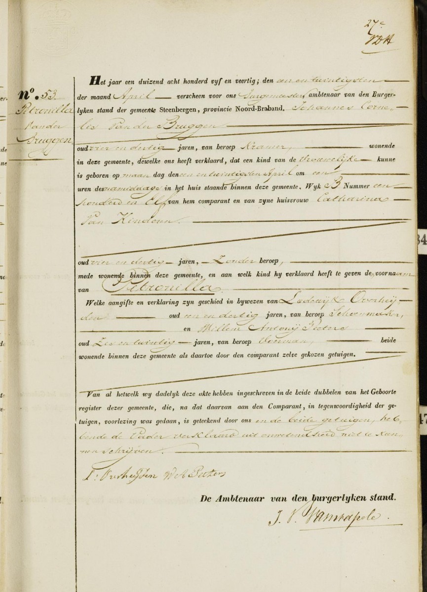 van_der_bruggen_petronilla_21-04-1845_geboorteakte.jpg
