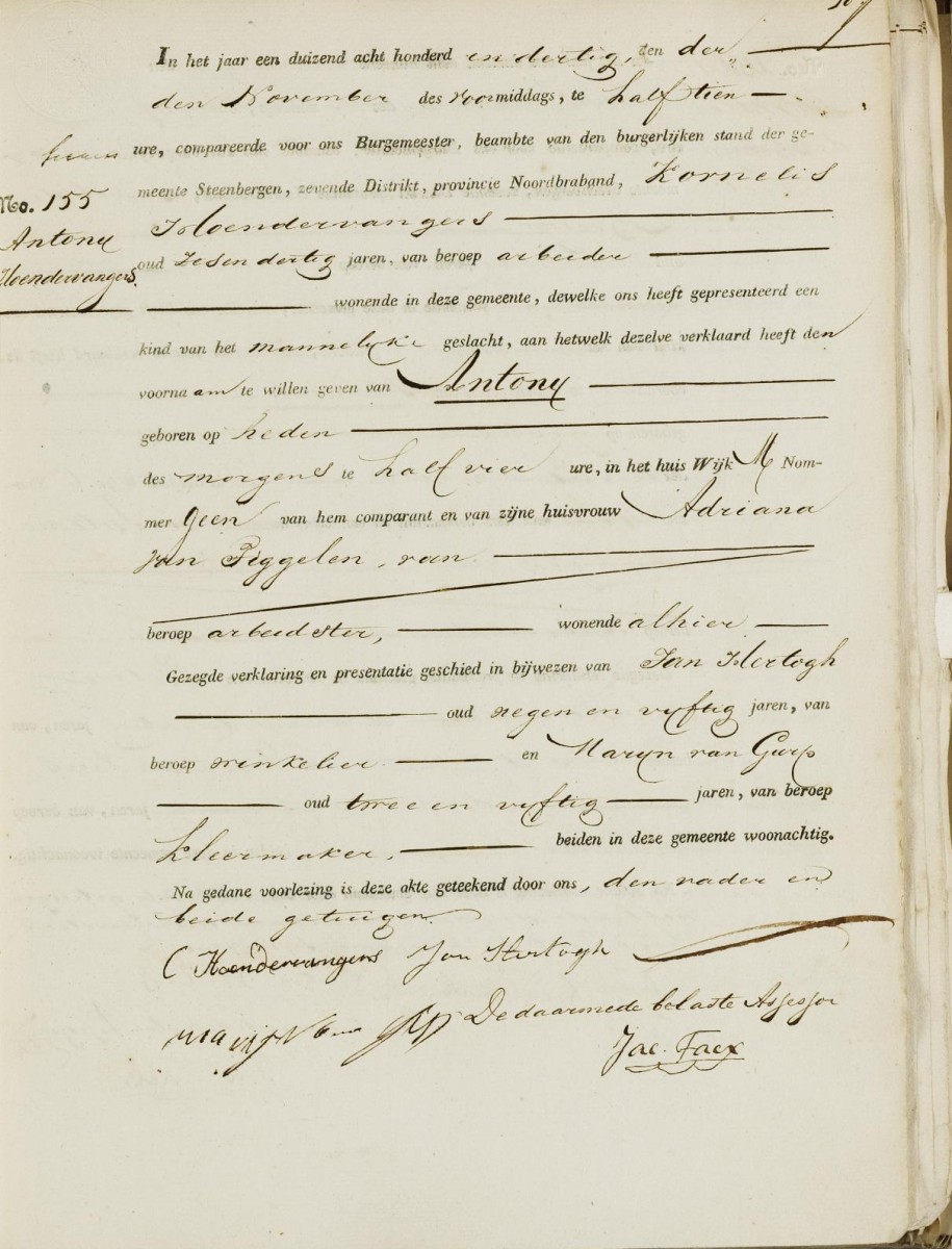 hoendervangers_antonij_03-11-1830_geboorteakte.jpg