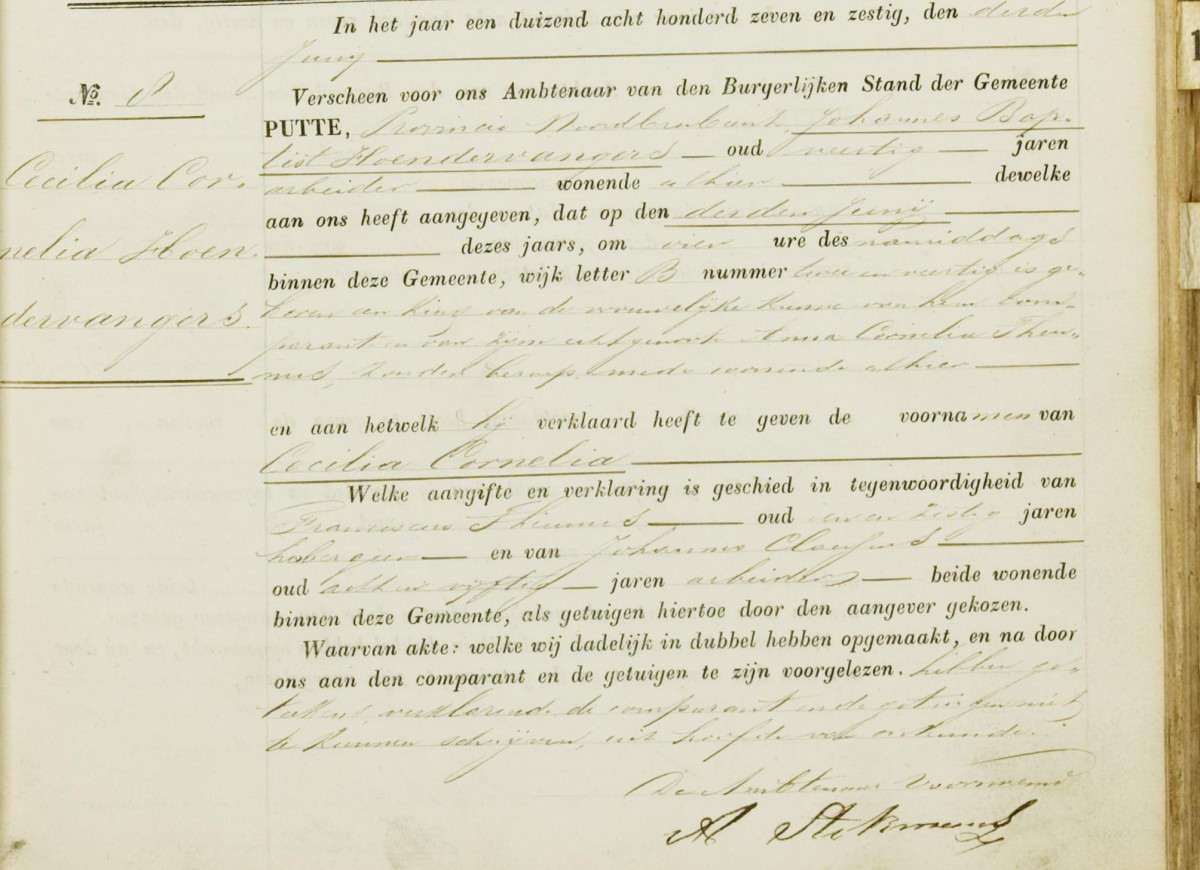 hoendervangers_cecilia_03-06-1867_geboorteakte.jpg