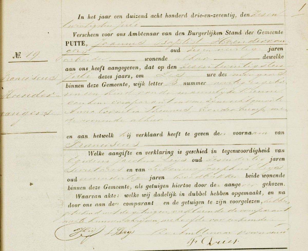 hoendervangers_franciscus_26-07-1873_geboorteakte.jpg