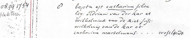 Klik voor foto in apart venster van_de_kar_catharina_1754_01.jpg