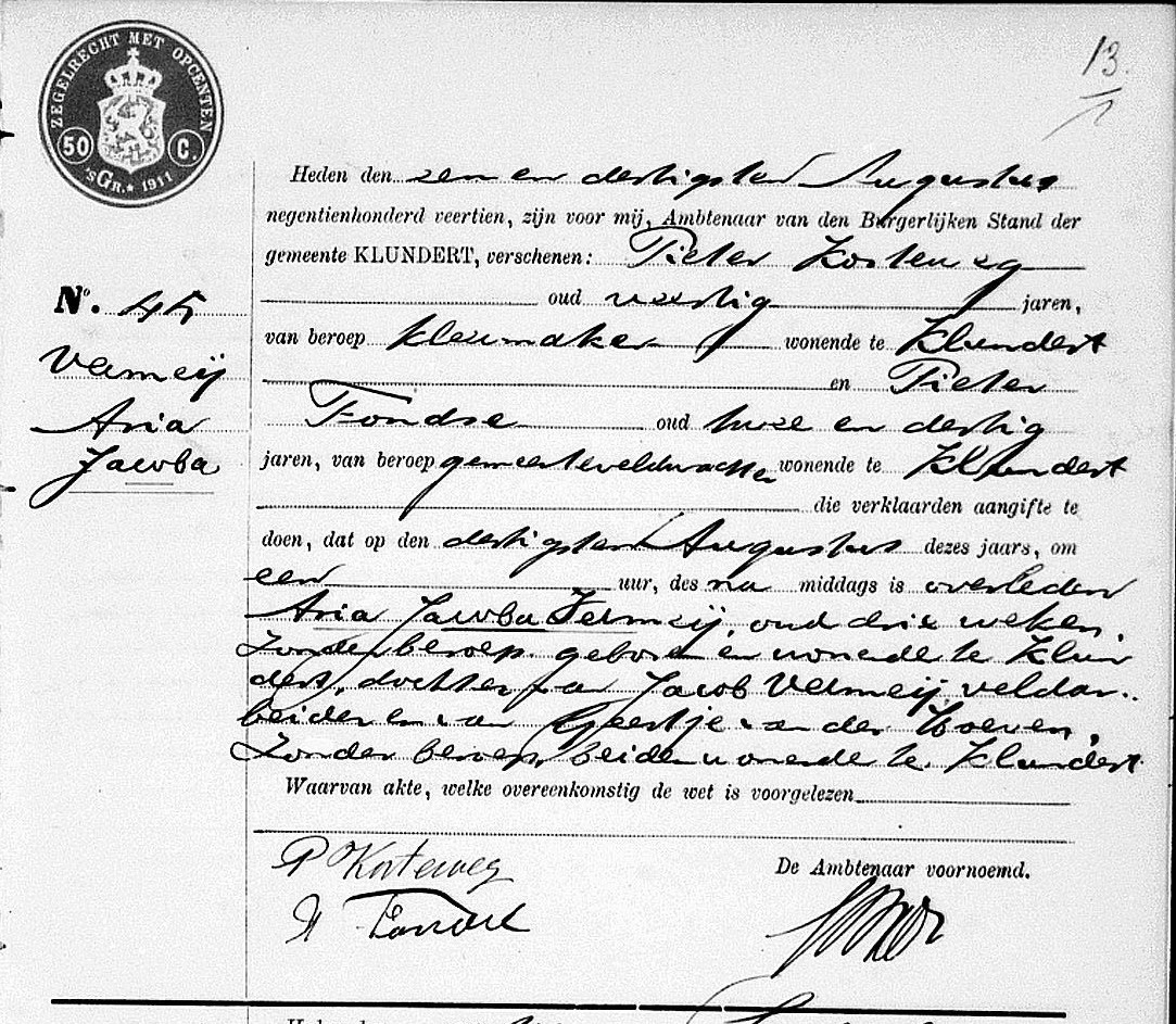 Klik voor foto in apart venster vermeij_aria_1914_overlijdensakte.jpg