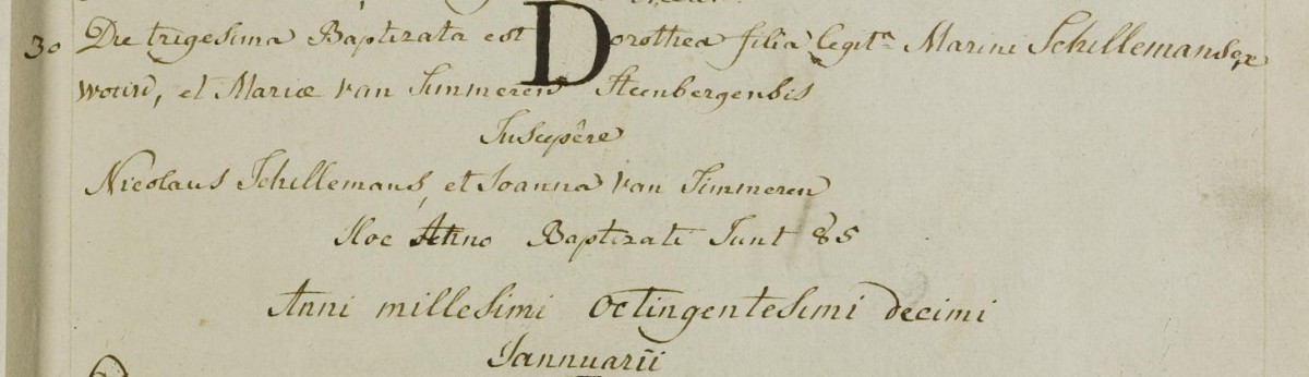 schillemans_dorothea_30-12-1809_doopakte.jpg