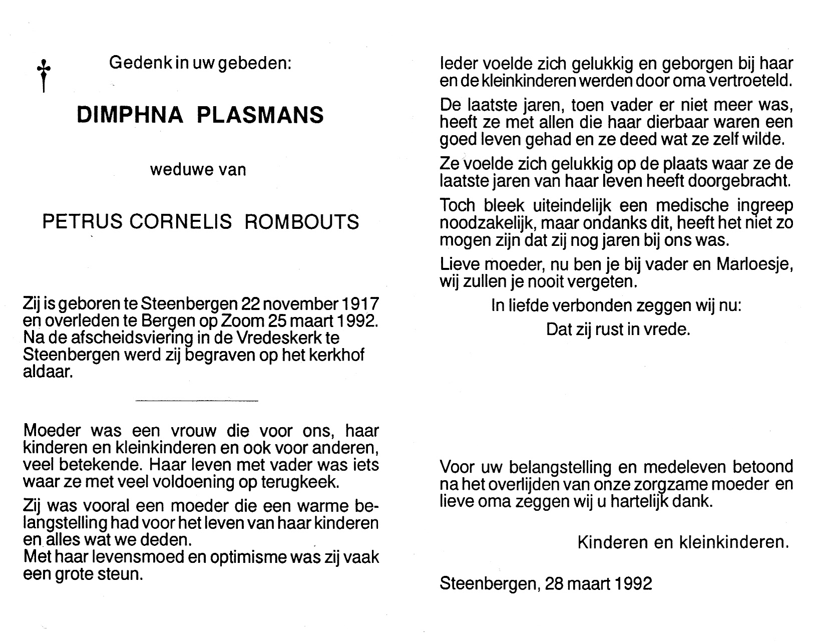 plasmans_dimphna_22-11-1917_rouwkaartje.jpg